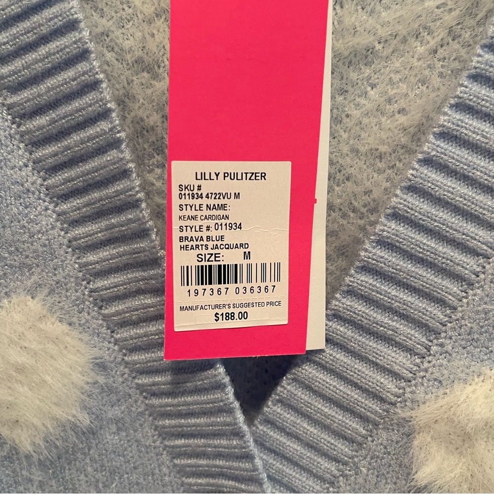 Lilly Pulitzer Keane Cardigan Size M - Picture 4 of 6